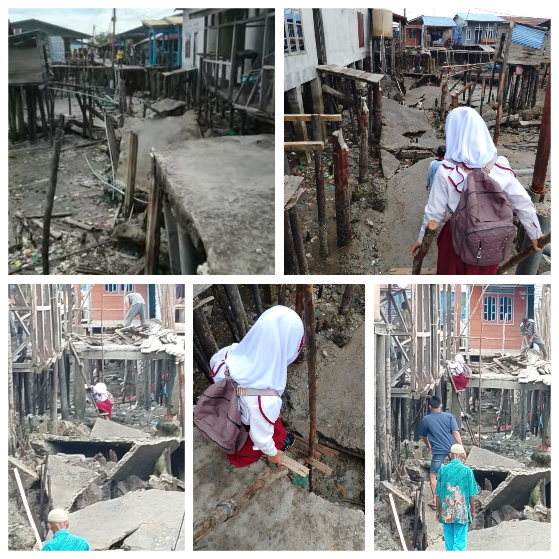 Jalan Garuda Bupati Rohil Sudah Perintah kan Dinas PUTR