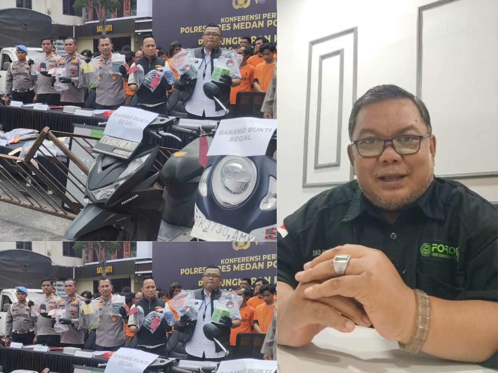 Sikat Kejahatan, Forum Mitra Pengemudi Sumut Apresiasi Kapolrestabes Medan