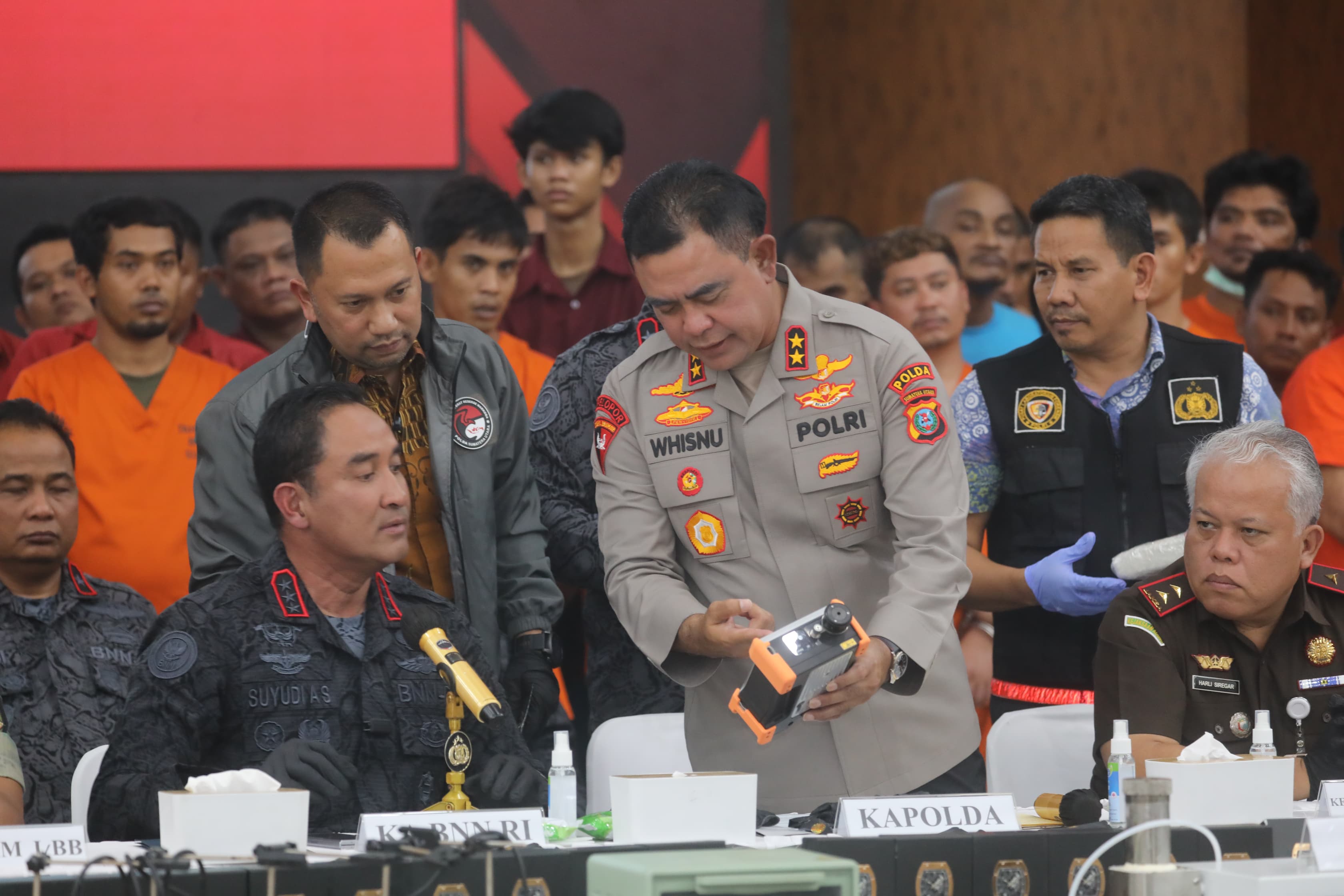 *Kolaboratif, Kepala BNN RI Pimpin Pengungkapan Kasus dan Pemusnahan Narkoba di Polda Sumut*